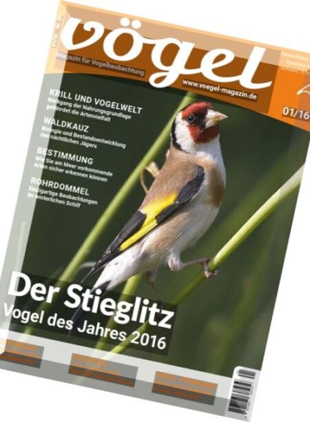 Vogel – Nr.1, 2016 Cover