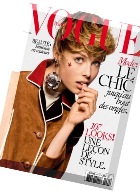 Vogue France – Fevrier 2016 Cover