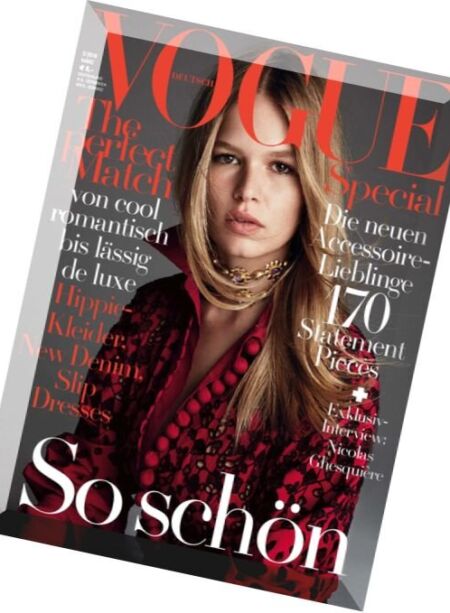 Vogue Germany – Marz 2016 Cover