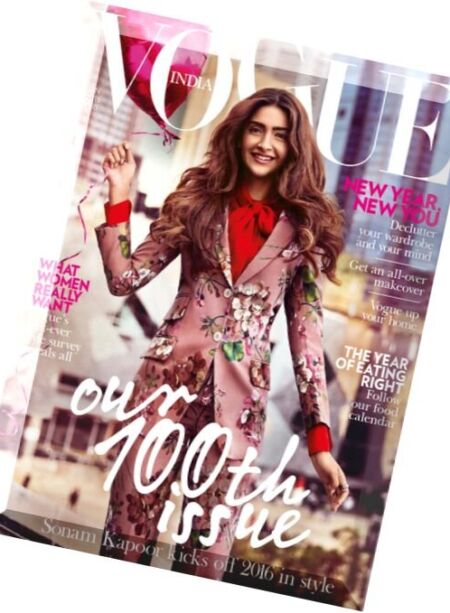 Vogue India – January 2016 Cover