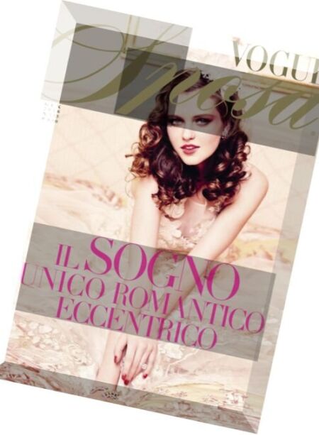 Vogue Sposa – Gennaio 2016 Cover