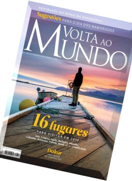 Volta ao Mundo – Fevereiro 2016 Cover