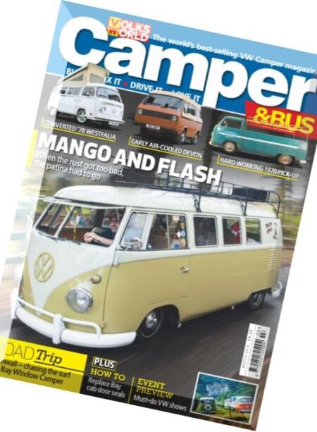 VW Camper & Bus – March 2016 Cover