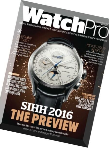 WatchPro – January 2016 Cover