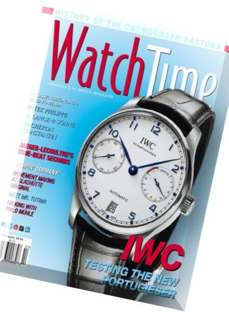 WatchTime – February 2016 Cover