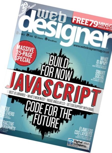 Web Designer – Issue 245, 2016 Cover