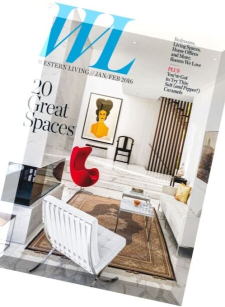Western Living – January – February 2016 Cover