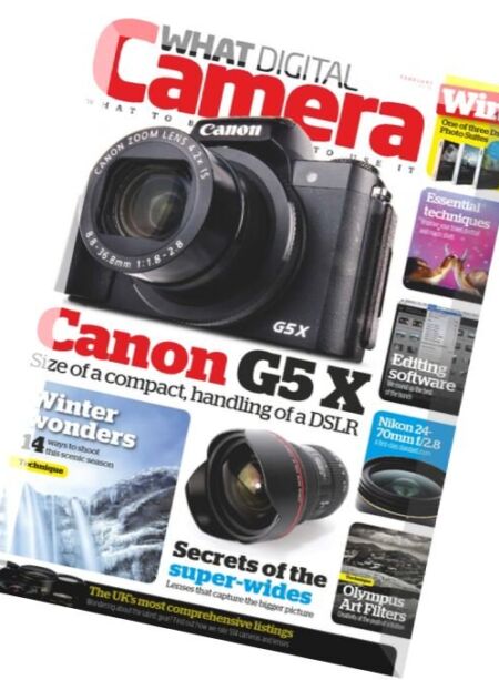 What Digital Camera – February 2016 Cover