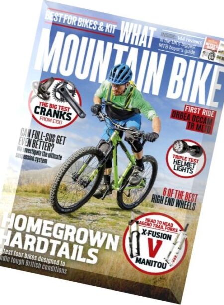 What Mountain Bike – February 2016 Cover