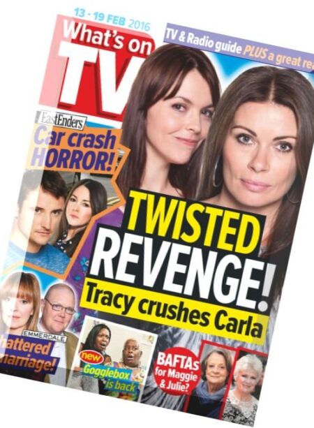 What’s on TV – 13 February 2016 Cover