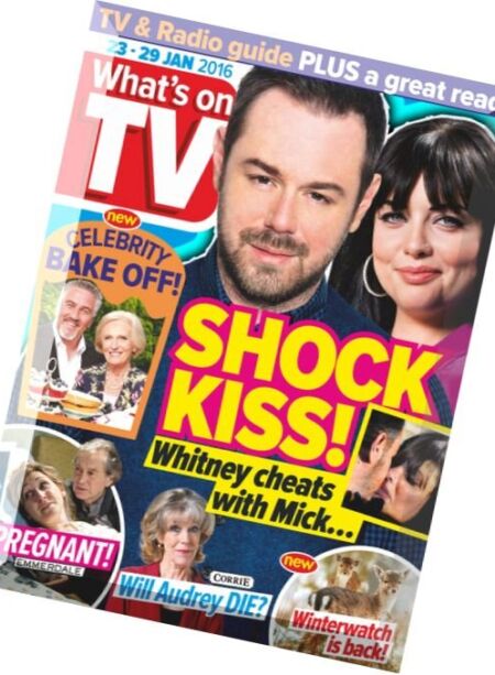 What’s on TV – 23 January 2016 Cover