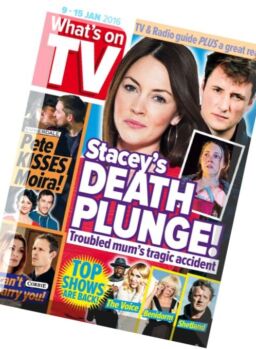 What’s on TV – 9 January 2016