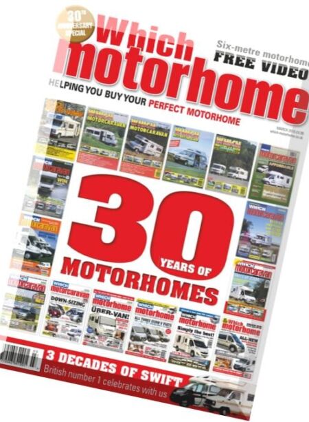 Which Motorhome – March 2016 Cover