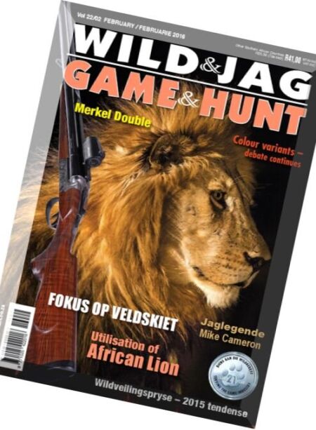 Wild&Jag Game&Hunt – February 2016 Cover
