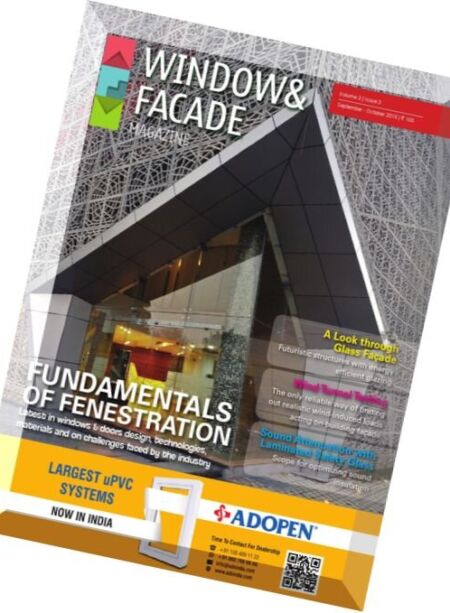 Window & Facade – September-October 2015 Cover