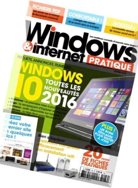 Windows & Internet Pratique – Fevrier 2016 Cover