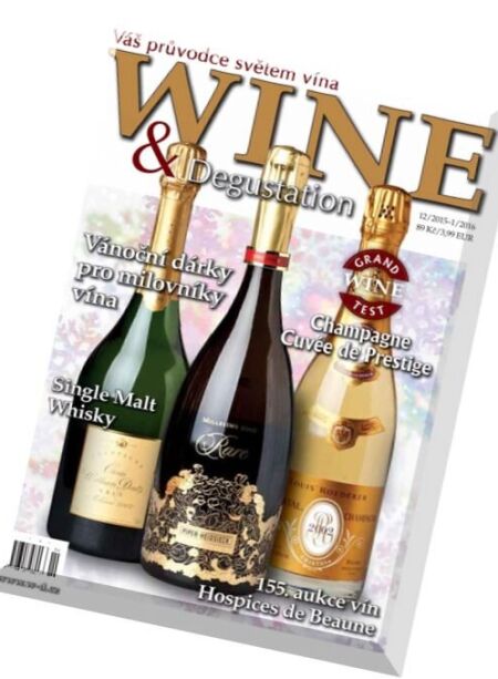 Wine & Degustation – Nr.12, 2015 – 1 2016 Cover