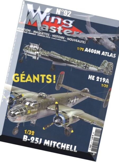 Wing Masters – 2013-01-02 (92) Cover