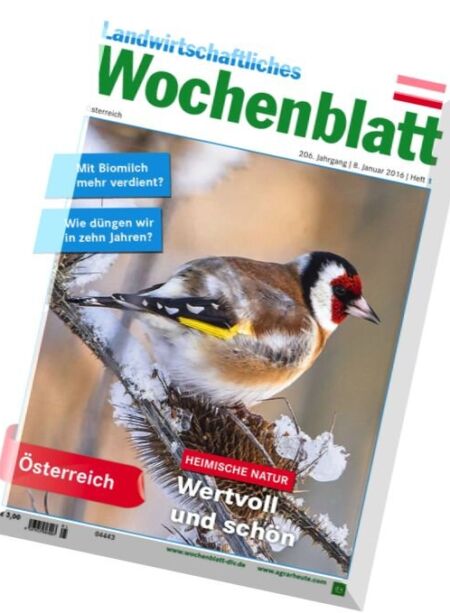 Wochenblatt – 8 Januar 2016 Cover