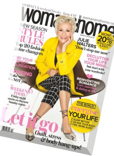 Woman & Home UK – March 2016 Cover