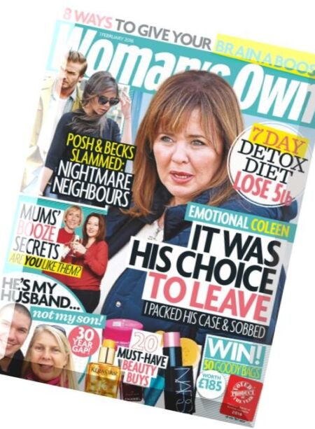 Woman’s Own – 1 February 2016 Cover