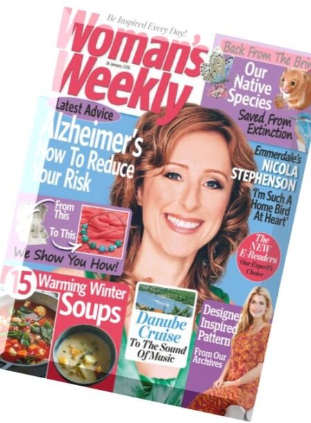 Woman’s Weekly – 26 January 2016 Cover