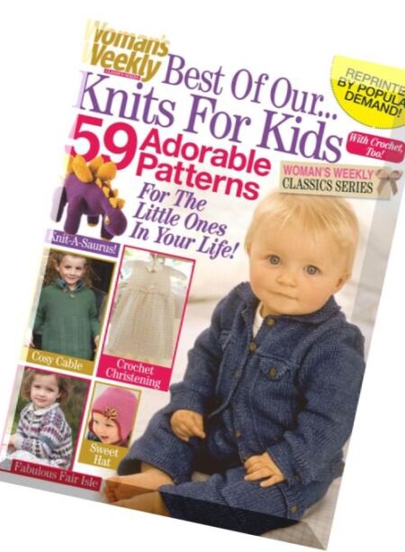 Woman’s Weekly – Best Of Our… Knits For Kids Cover
