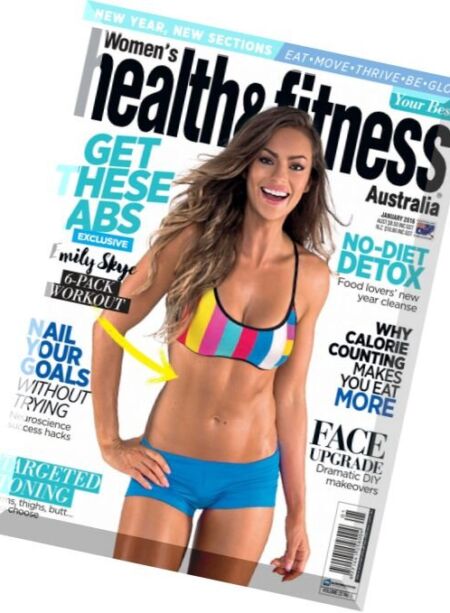Women’s Health and Fitness – January 2016 Cover