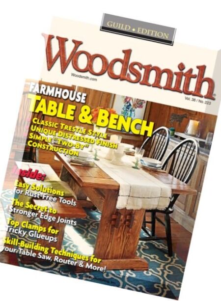 Woodsmith Magazine – Issue 223, February-March 2016 Cover