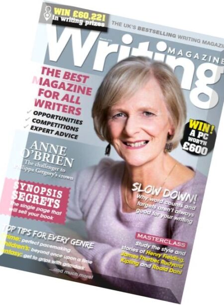 Writing Magazine – March 2016 Cover