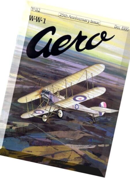 WW1 Aero – 1986-12 (112) Cover