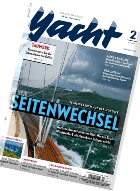 Yacht – Nr.2, 6 Januar 2016 Cover