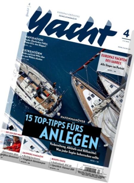Yacht – Nr.4, 3 Februar 2016 Cover