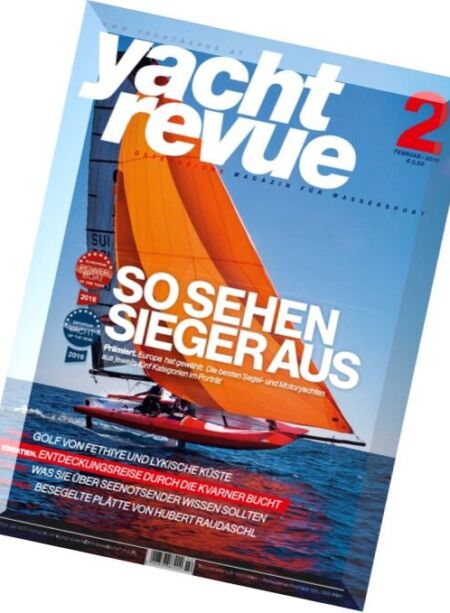 Yachtrevue – Februar 2016 Cover