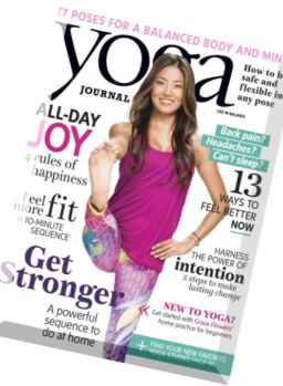 Yoga Journal USA – January-February 2016