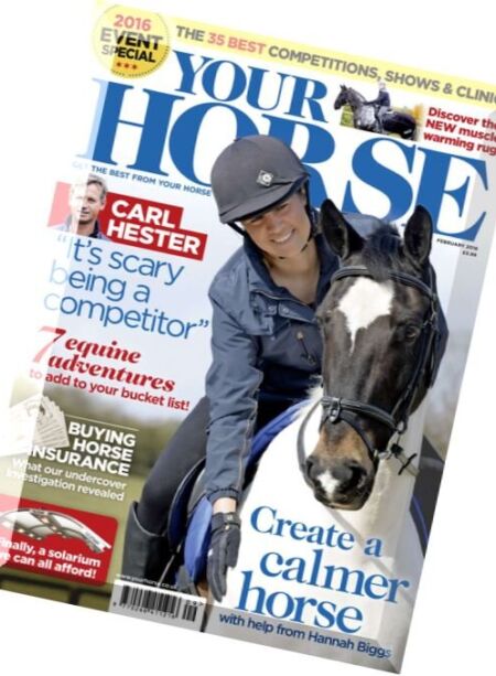 Your Horse – February 2016 Cover