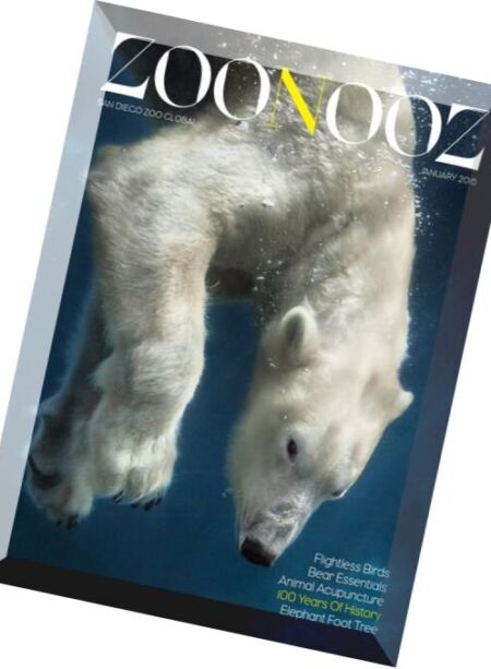 Zoonooz Magazine – January 2016 Cover