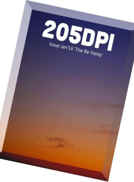 205DPI – January 2016 Cover