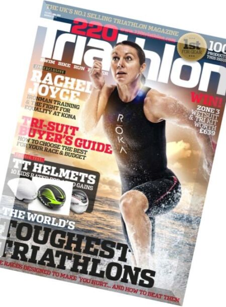 220 Triathlon – March 2016 Cover
