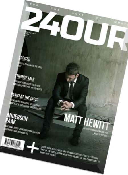 24Our Music – February 2016 Cover