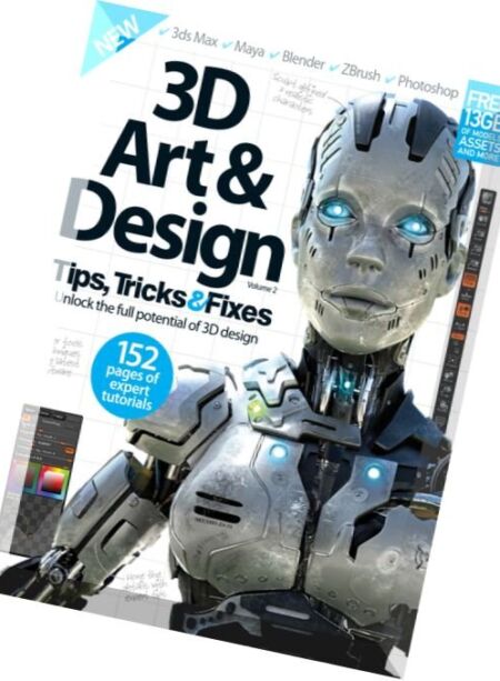 3D Art & Design – Tips, Tricks & Fixes Volume 2 Revised Edition Cover