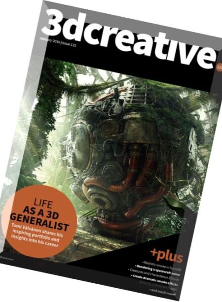 3DCreative – January 2016 Cover