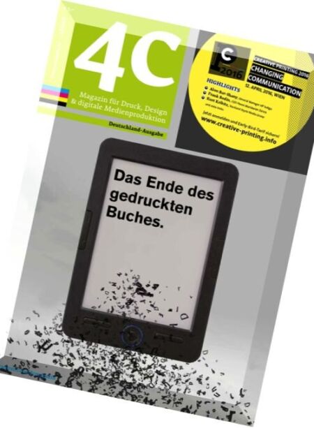 4C Magazin – Nr.1, 2016 Cover