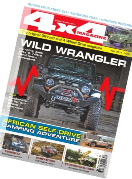 4×4 Magazine – April 2016 Cover