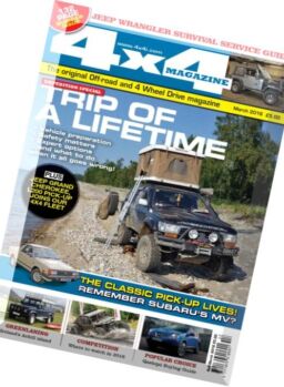 4×4 Magazine – March 2016