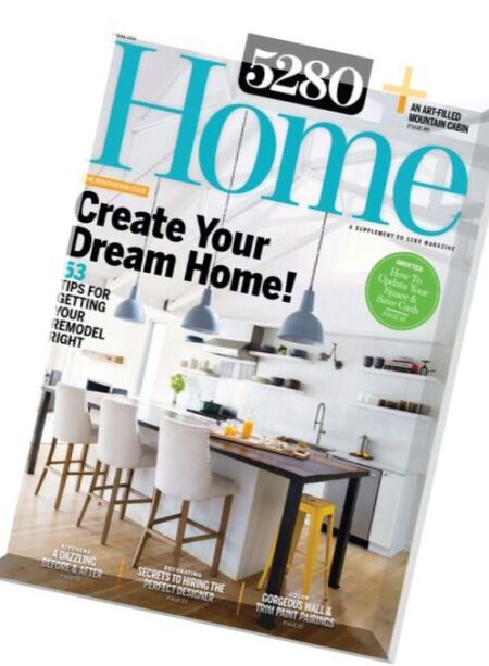 5280 Home – Spring 2016 Cover