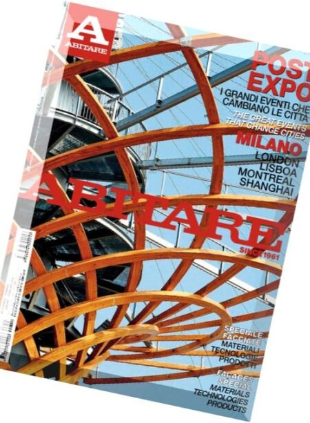 Abitare – Gennaio-Febbraio 2016 Cover