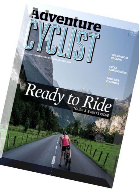 Adventure Cyclist – February 2016 Cover
