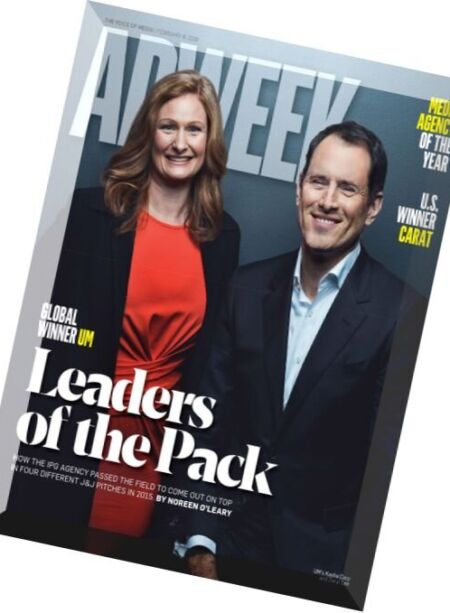 Adweek – 8 February 2016 Cover