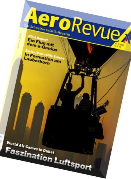 AeroRevue Germany – Nr.2 2016 Cover